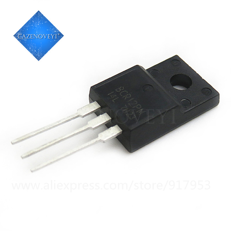 5 ชิ้น BCR12PM-14L BCR12PM-12L BCR12PM TO-220F IC ใหม่
