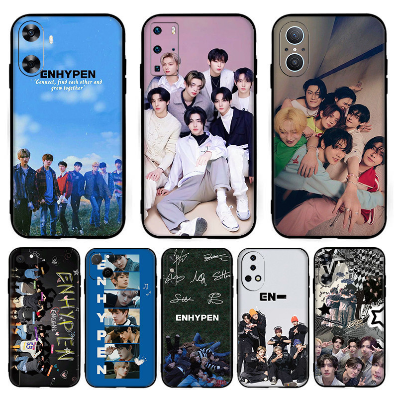 W[15] Enhypen South boy band สําหรับ Huawei Nova 2i 2 Lite 3 3i 4E 5i 5T 7 10 SE 8i Y61 TPU ซิลิโคนเ