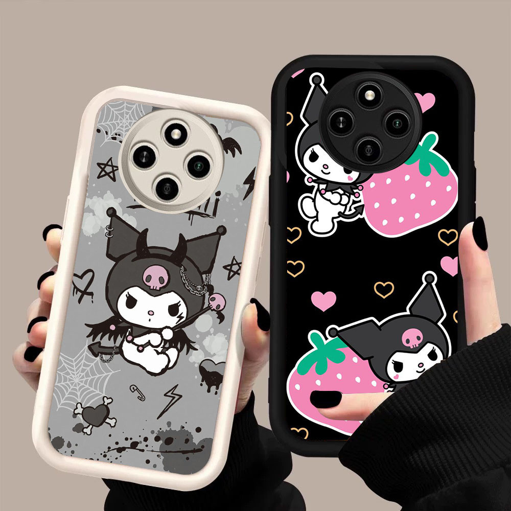 DF-82 Kuromi เคสกันกระแทกสําหรับ VIVO V9 V19 V21 V21E Y73 Y83 Y300 T4 IQOO Z10 Pro Plus
