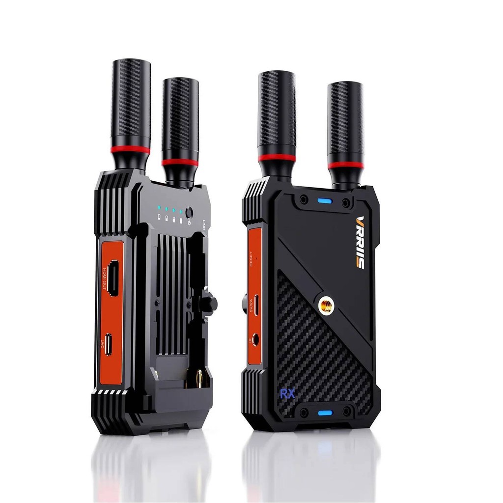 WL082U PRO 5G 400M HDMI ตัวรับสัญญาณไร้สาย Extender รองรับแบตเตอรี่กล้องสตรีมมิ่งสด UVC การบันทึกวิด