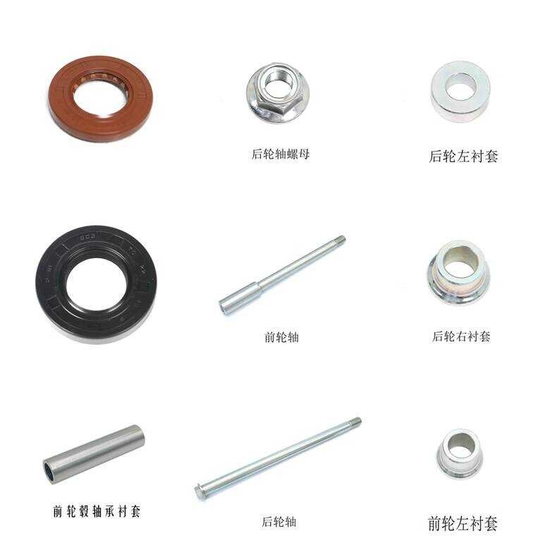 เหมาะสําหรับ GW250/S/F เพลาหน้า GSX250R DL250 สกรูเพลาด้านหลังสากล Nut Bushing Nut