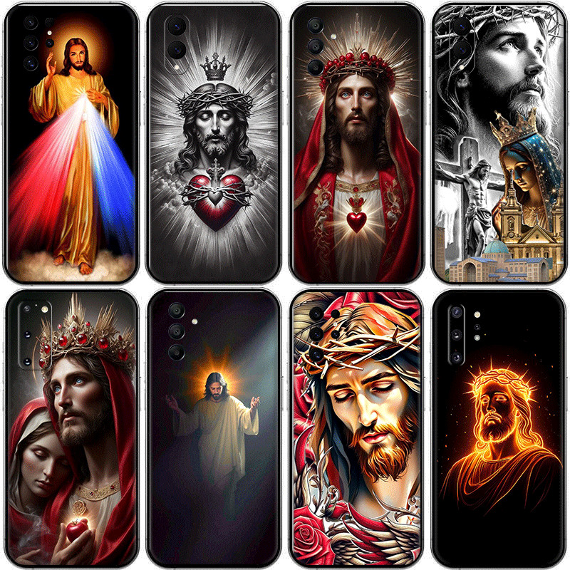 พระเยซู Amen Alleluia qq3 สําหรับ Vivo U3 Y19 S1 S16 Pro S17 T S19 PRO T3 Z9 V5 lite Y67 V5s Plus Y6