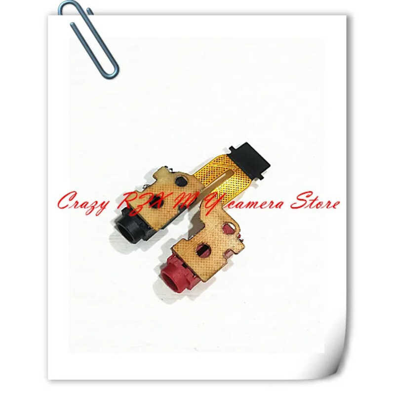 ▥ ใหม่แจ็คไมโครโฟนสายไมโครโฟน Flex สําหรับ Sony Ilce-7S3 Ilce-A7siii Ilce-A7m4 A7m4 A7r4 ชิ้นส่