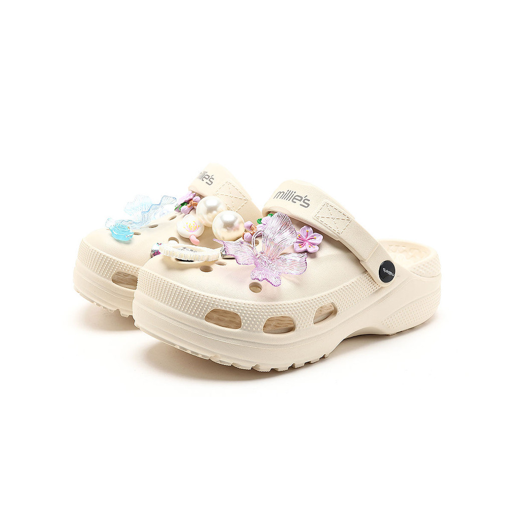 ♞,♘,♙รองเท้าถ้ำ Miaoli Yunduo สำหรับผู้หญิงรองเท้าผู้หญิงหนา ๆ แต่เพียงผู้เดียว CHS