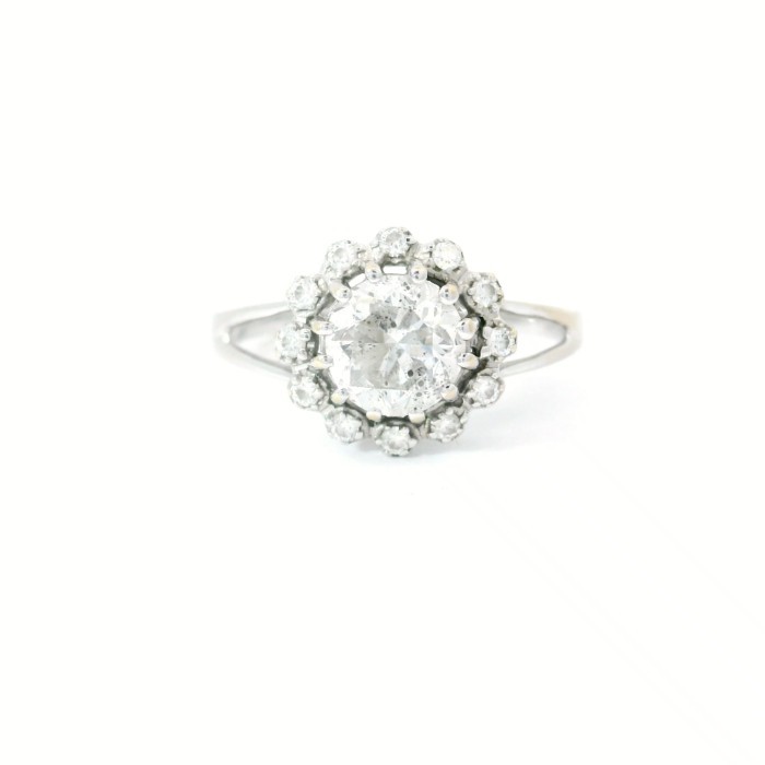 1.00 Carat G Colour SI2 Clarity Diamond Ring