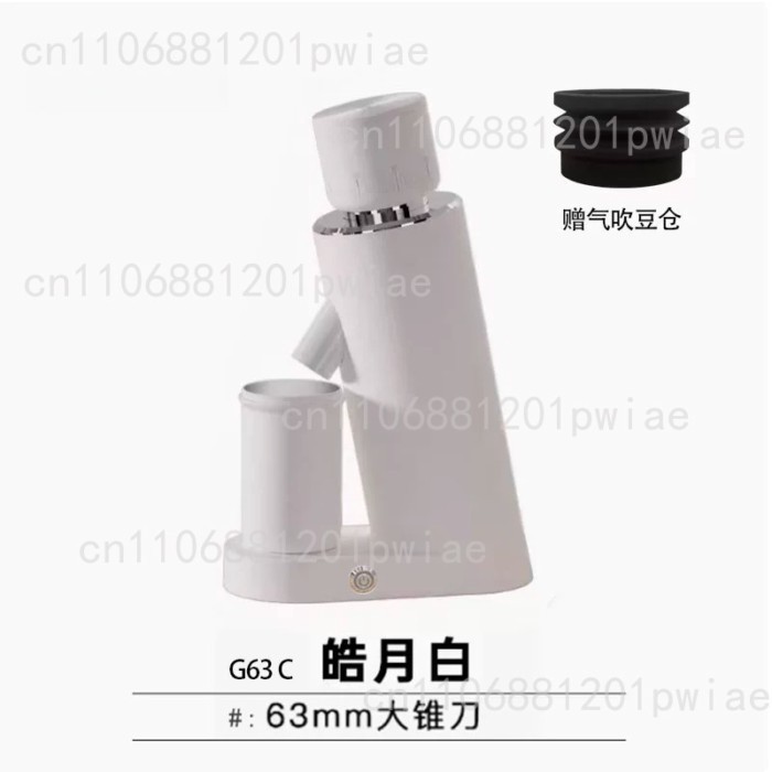 G63C Electric Coffee Grinder: Compact Hand-Drip Conical Burr Coffee Grinder for Commercial and Home