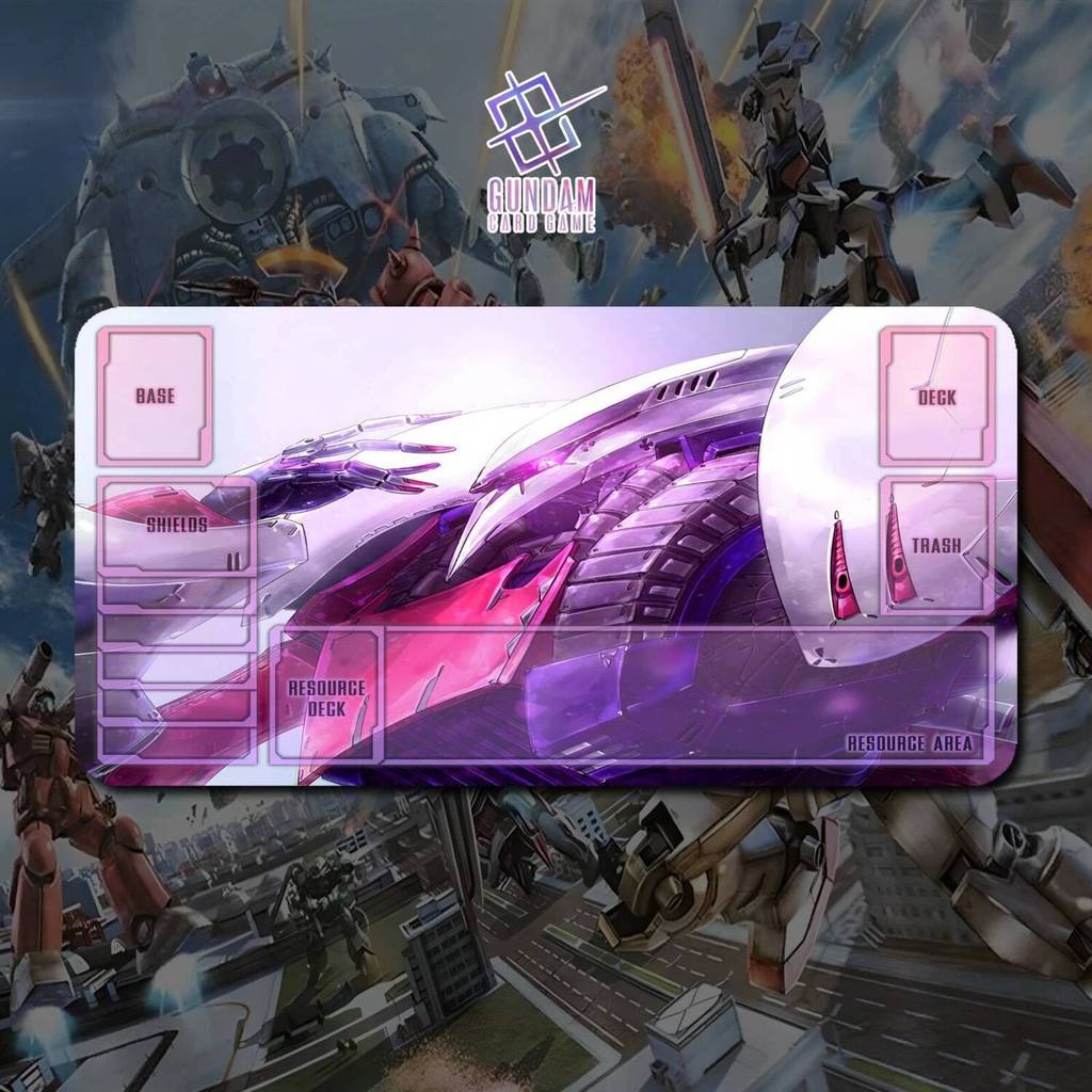 Playmat The Qubeley Gundam Card Game Trading Card Game Accessory Dedicated GAME Card PlayMat