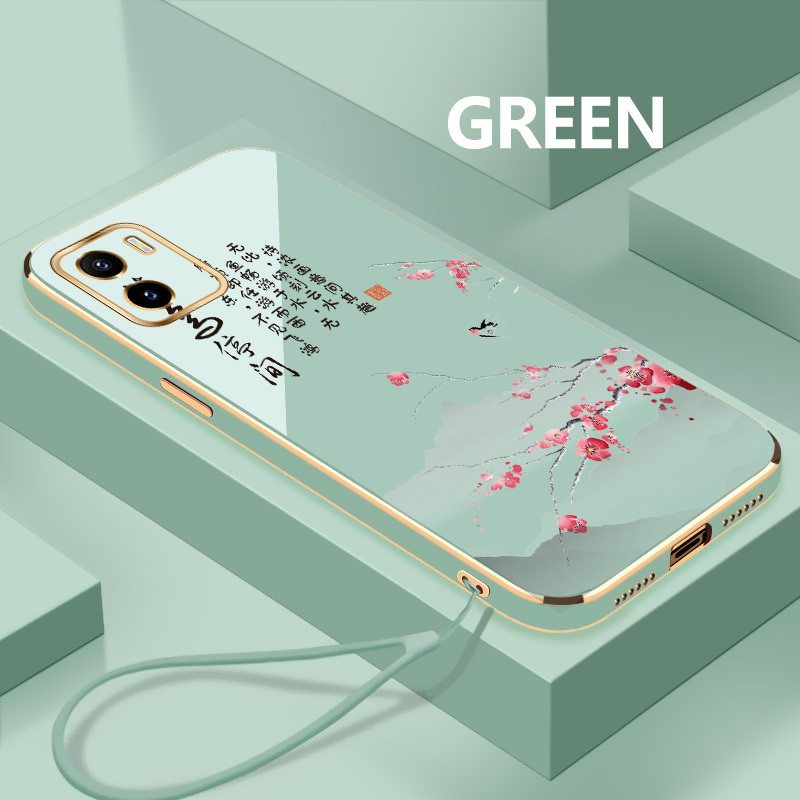 Ink Painting Case Hp สําหรับ VIVO Y15s Y15a Y15c Y15 YO1 YO1S YO2 Y02A Y02t YO3 Y3s 2020 Y5s Y7s Y1O