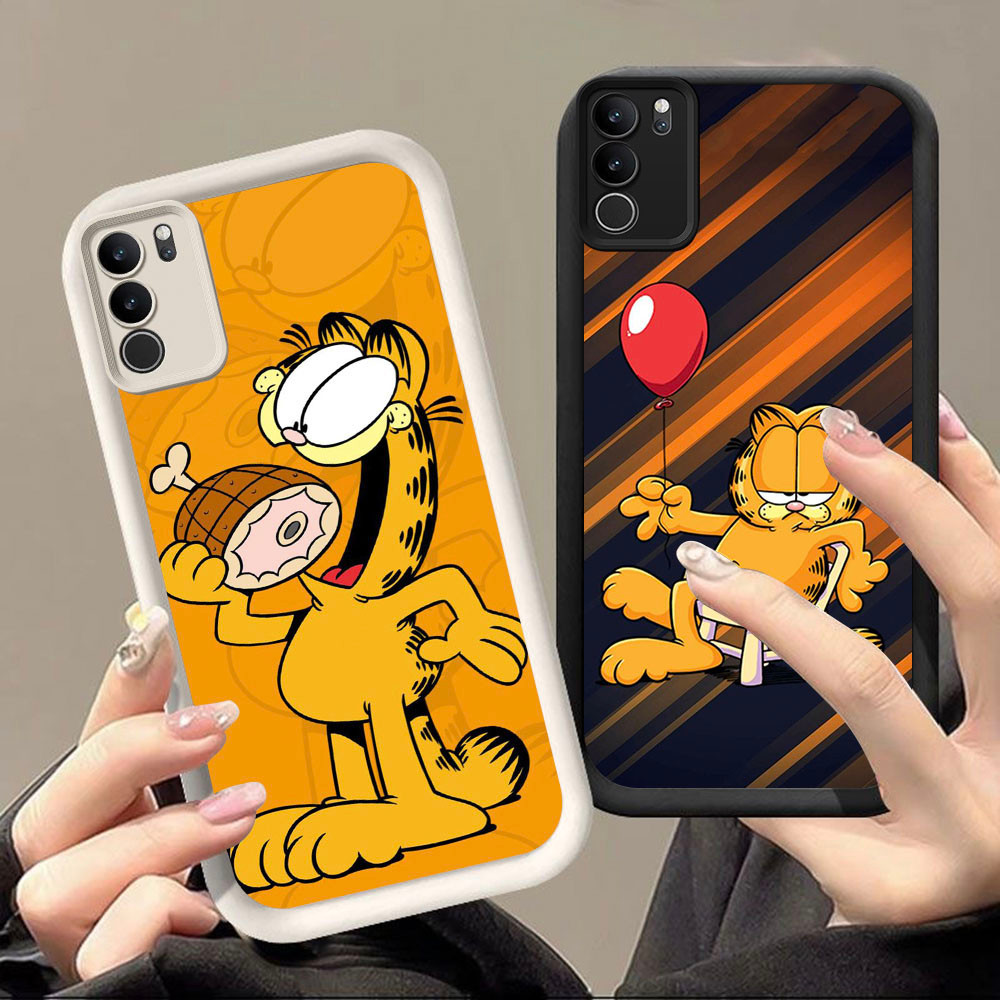 DF-47 Garfield เคสกันกระแทกสําหรับ VIVO V9 V19 V21 V21E Y73 Y83 Y300 T4 IQOO Z10 Pro Plus