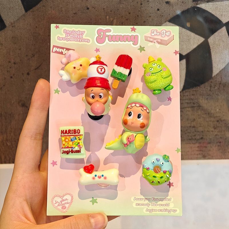 Apple Star Boxer Shoes Flowers Hole Shoes Cute Girls Decoration Accessories Adapted To Croes Cable A