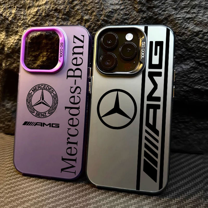 Mercedes-Benz Class AMG รถหรูหราเคสโทรศัพท์สําหรับ iphone 17Air 16E 15Pro Max 11 12 13 14 15 16 17 Pro Max คุณภาพ Matte Cover