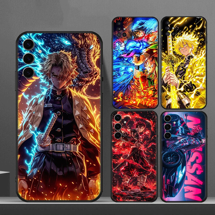 SAMSUNG Y-15Demon Slayerอะนิเมะการ์ตูนสําหรับSamsung J2 J4 J5 J6 J7 J8 PlusหรือP Prime Core J730 Pro