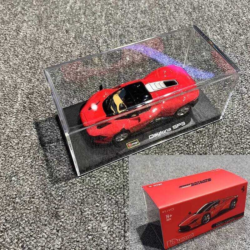 C Bruago1:43 Sp3 Aoy Car Mode Simuation Meta Static Car Mode Desop Decoration Car Mode Mae Toy Gift