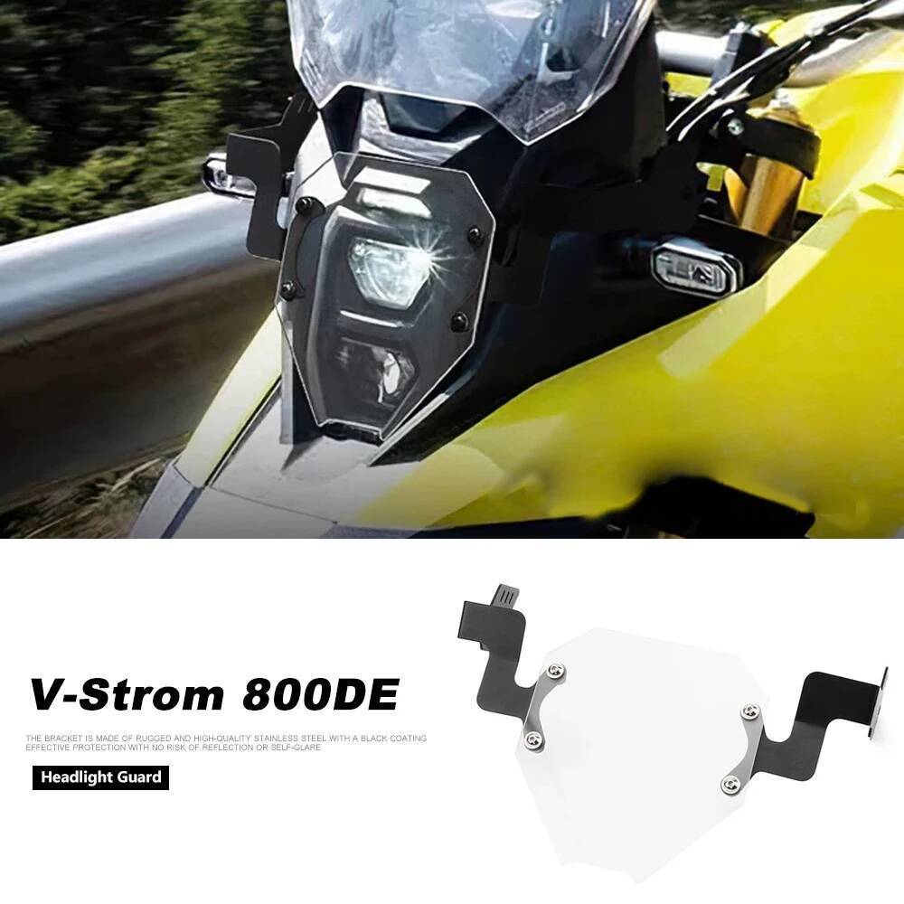 ไฟหน้า Protector Guard ฝาครอบอะคริลิคด้านหน้าสําหรับ Suzuki V-strom800de V-STROM 800DE V-Strom 800 D