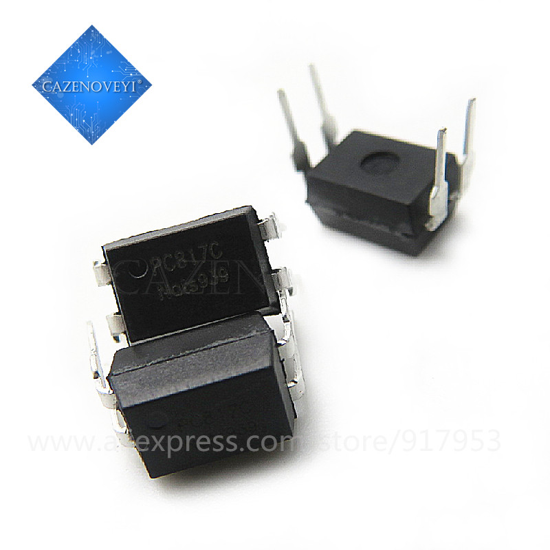 50 ชิ้น PC817B PC817C DIP-4 PC817 817B EL817 LTV817A LTV-817-A ความหนาแน่นสูงติดตั้ง Photocoupler