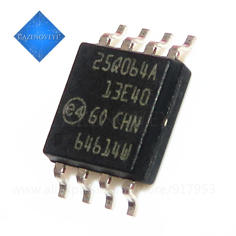 ชิ้น N25Q064A13ESE40F N25Q064A 5 25Q064A N25Q032A13ESE40F N25Q032A N25Q032 SOP-8 ใหม่ใน pxc3
