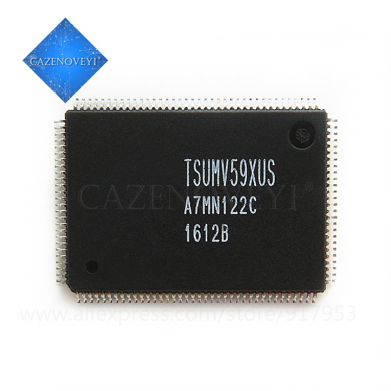 1 ชิ้น TSUMV59XUS-Z1 TSUMV59XUS Z1 TSUMV59 QFP-128 ชิปเซ็ตในสต็อก
