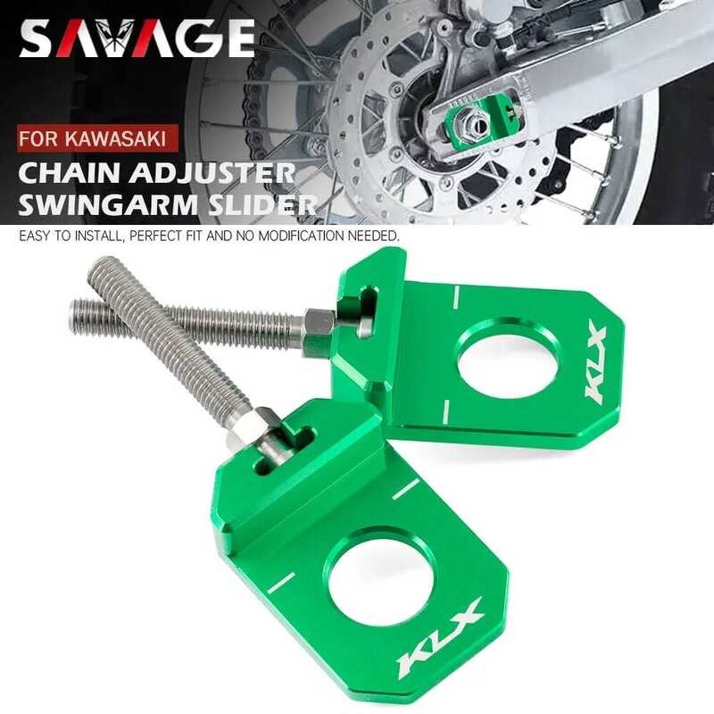 C Chain Adjuster Swingarm Slider For KAWASAKI Klx250 Klx250s Klx250sf Klx300 Klx300r Klx300sm KLX 2