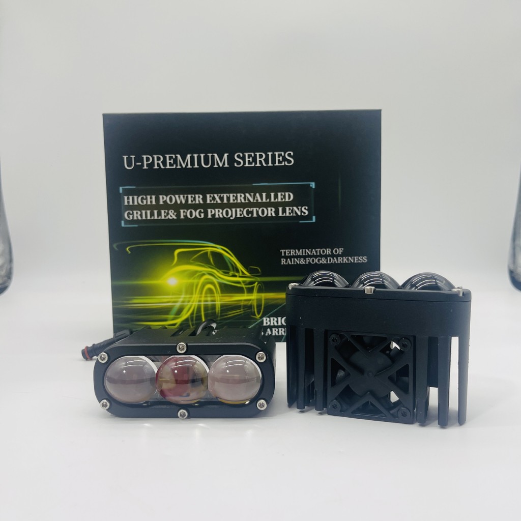 LED รถยนต์ไฟสูง LED Center Center Light Fog Light Light Light Light Motorcycle Spotlight Spotlight