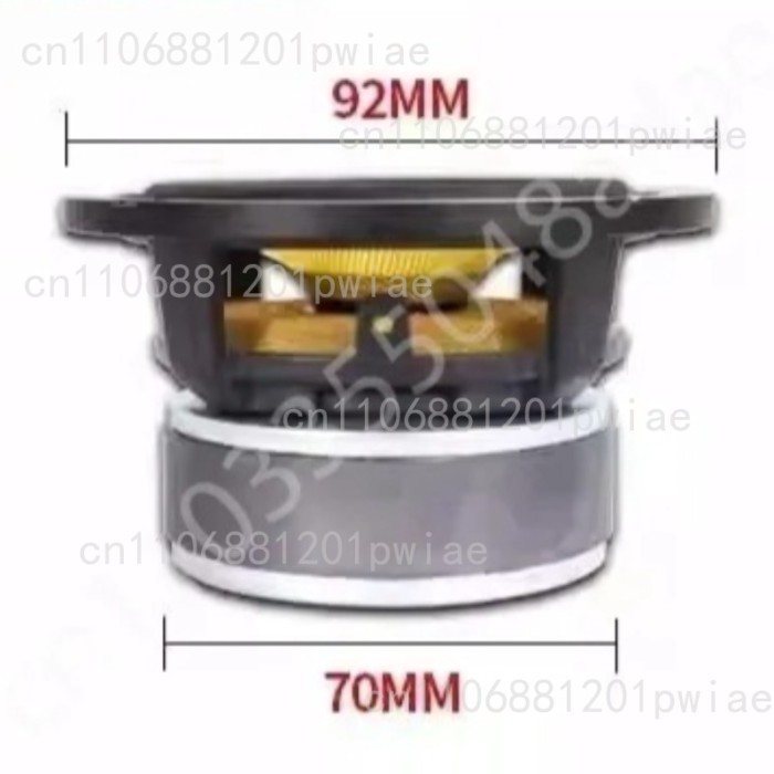3-inch Midrange Speaker: Midrange Speaker for Home Audio Systems and Car Audio