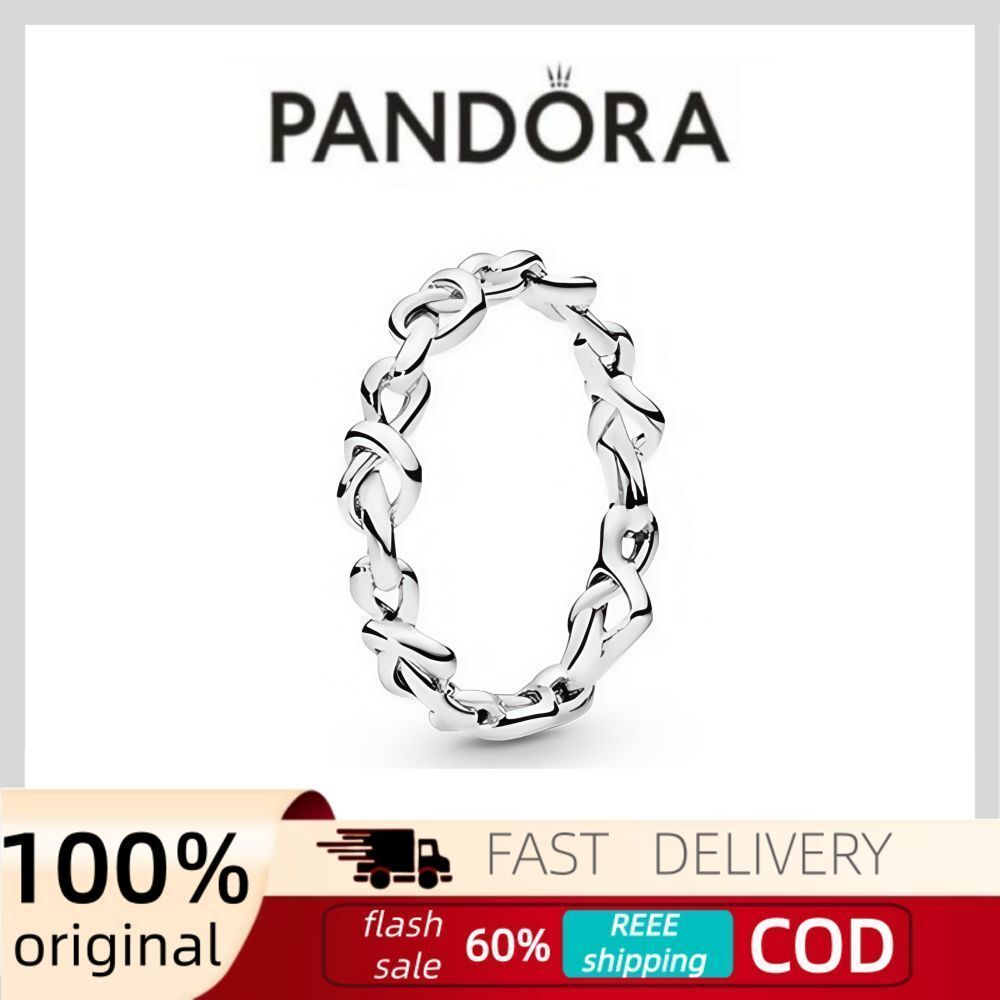 Pandora Knotted Hearts Ring - Symbol of Unbreakable Love - Promise Ring for Women - Layering or Stackable Ring - Gift