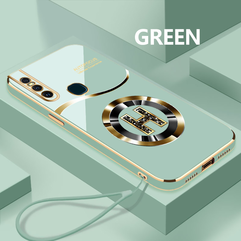 Custom Letter HกรณีHpสําหรับVIVO S1 Prime Pro S10e S12 S16 S16e S17 S17t S18 T1 5G T1x 4G T2 T3 U20 