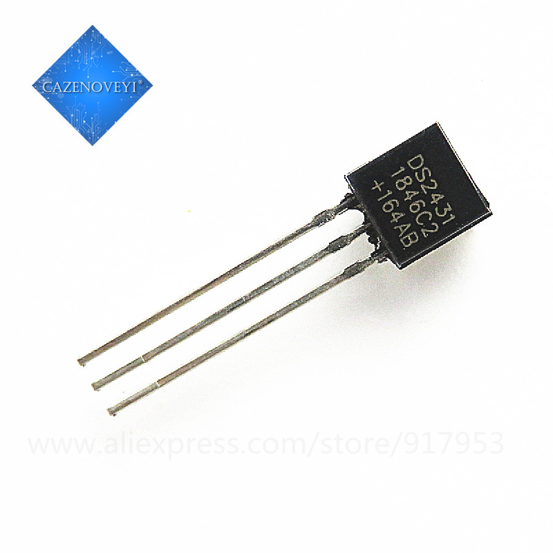 5 ชิ้น DS2431+ DS2431 TO-92 ในสต็อก