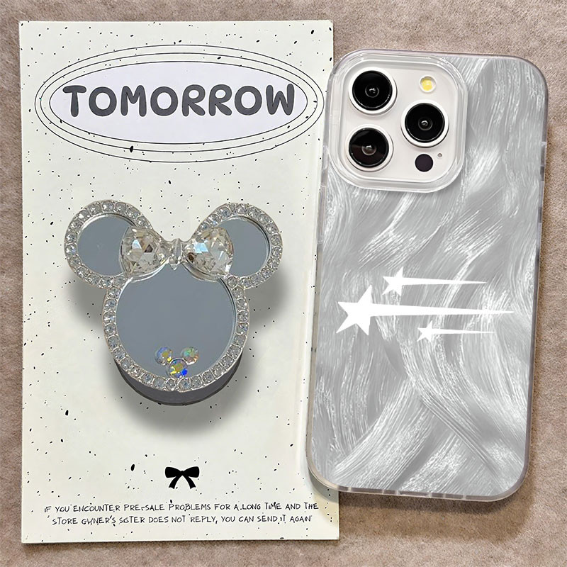 สําหรับ oppo CASE HP Premium Mirror น่ารัก Anti-scratch Softcase เคสกันกระแทก OPPOA15 A16 A17 A31202