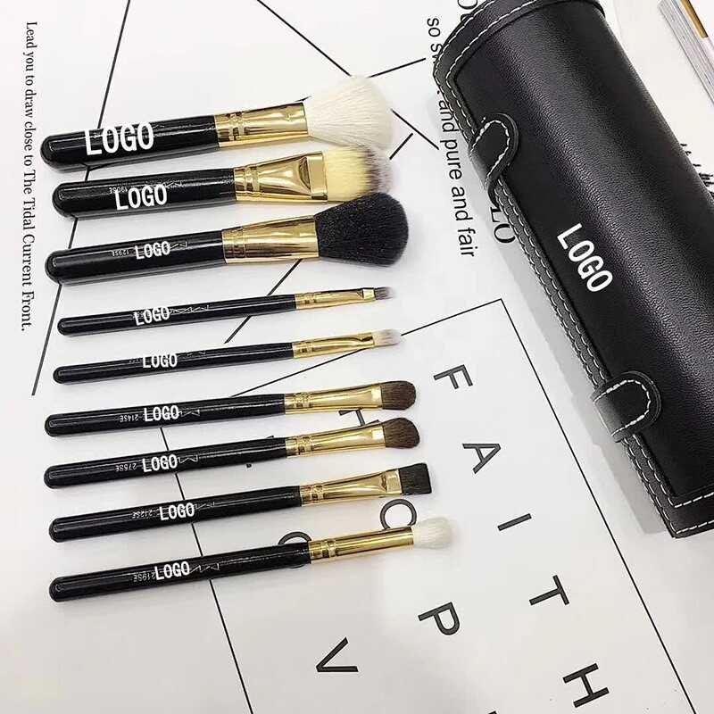M9 Mirror Barrel M9 Barrel Brush 9 ชุดแปรงแต่งหน้าแปรง Barrel Brush Mirror Barrel Brush Loose Powder