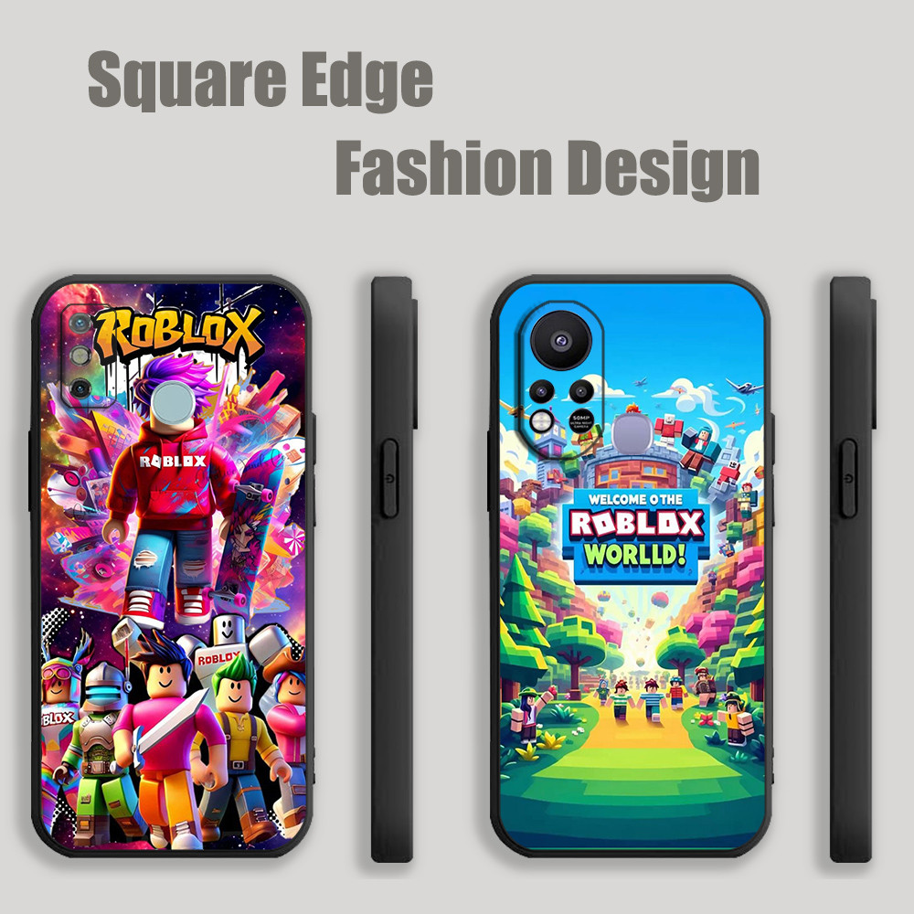 SAMSUNG สําหรับSamsung A03S A73 A23 S21 S22 Ultra A72 A25 A05 A05s A55 S23 FE A35 ROBLOXเกมน่ารักเพื