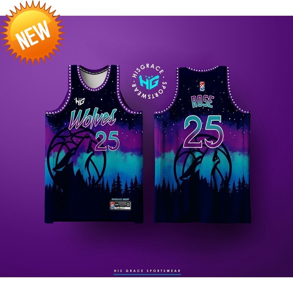 [หมายเลขชื่อที่กําหนดเองฟรี] 2025 อเนกประสงค์และสะดวกสบาย HG WOLVES CONCEPT JERSEY FULL SUBLIMATION 