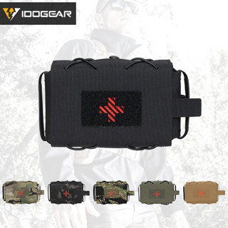 IDOGEAR กระเป๋าทางการแพทย์ MOLLE ขนาดใหญ่ แบบถอดได้ สำหรับเข…