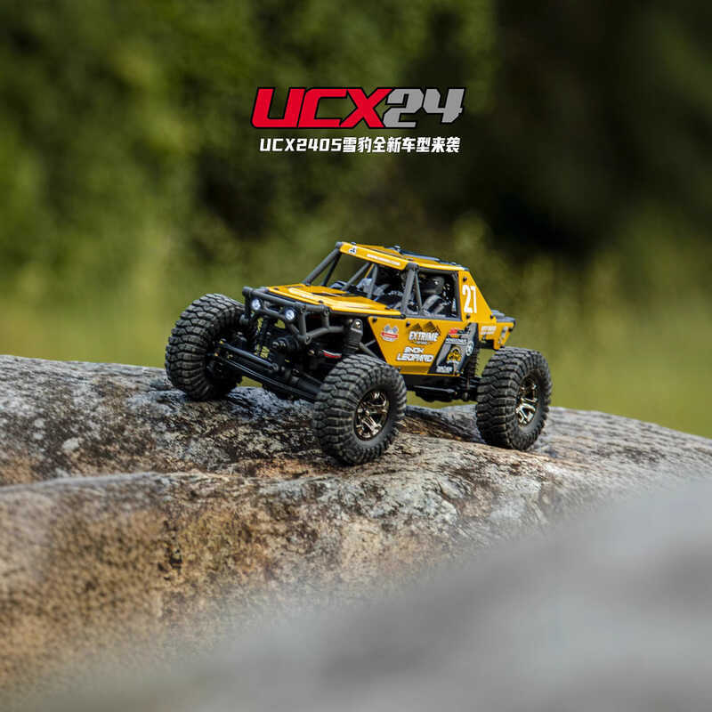 UDIRC UCX2405 PRO 1/24 Mini Climbing Car Brushless ขับเคลื่อนสี่ล้อพวงมาลัยรีโมทคอนโทรลรถออฟโรด