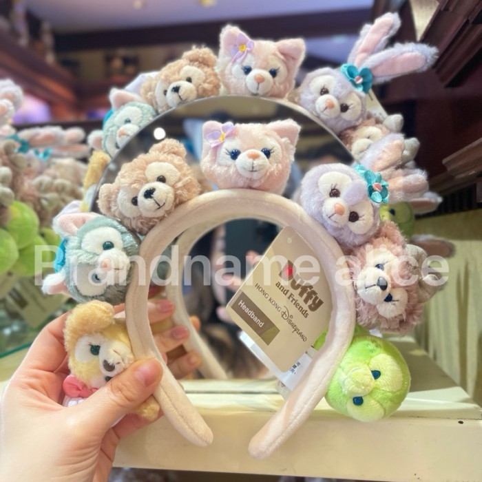 แท้ ที่คาดผม Disney duffy and friends  (ครบแก๊ง 7 ตัว) ของแท้