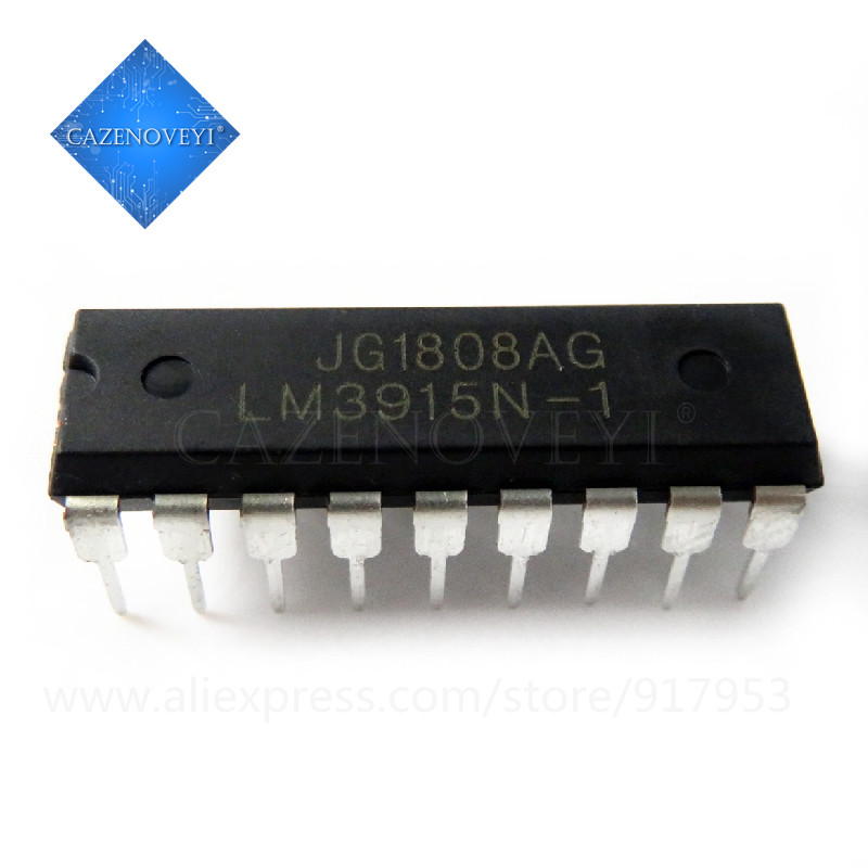5 ชิ้น LM3915N-1 LM3915-1 LM3915N LM3915 DIP-18 ชิปใหม่และดั้งเดิม