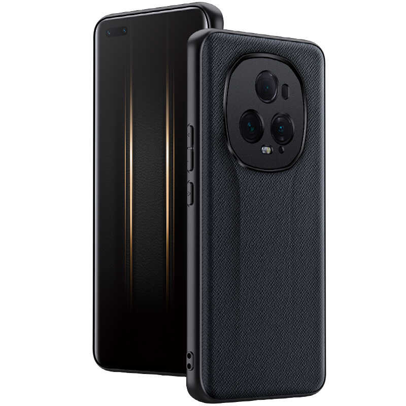 เหมาะสําหรับ Magic5 Supreme รุ่นเคสโทรศัพท์ Cross Pattern กันกระแทก Montblanc Magic 5Pro เคสหนัง