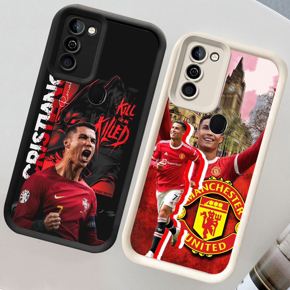 CH10 Ronaldo Soft Casing สําหรับ Infinix Smart 10 6 Plus 5 Ram2 Ram3 เคสป้องกัน