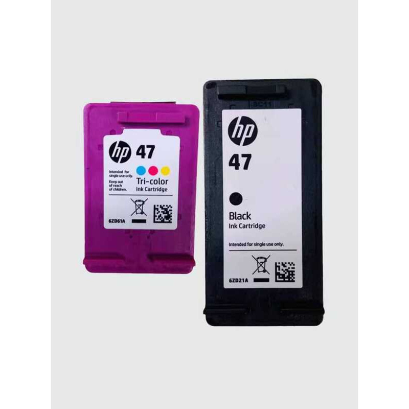 Original HP 47 (6ZD21A 6ZD61A) 4825 4826 4877 4828 ตลับหมึกเครื่องพิมพ์สี