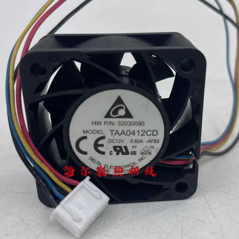 Huasan s5720 สวิทช์ S2700-26TP พัดลม 4020 Delta TAA0412CD 12V 0.60