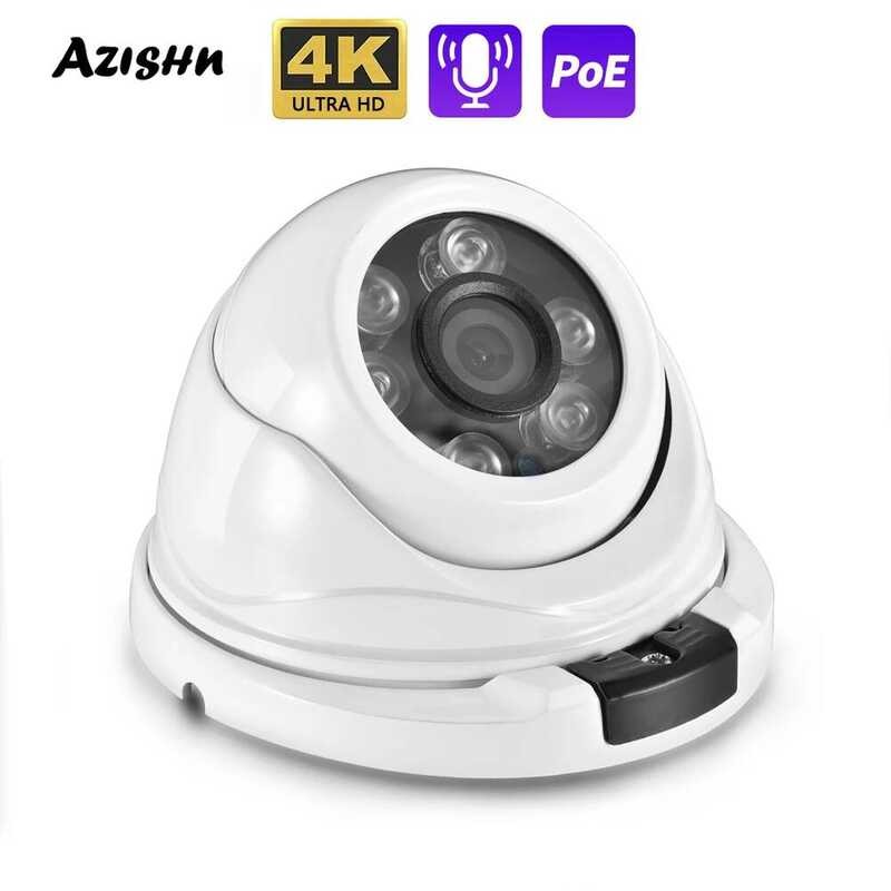 C 2.8Mm Wide Angle 8Mp 4K IP Ca Outdoor Ai Human Detection H.265 Onvf CCTV Metal Dome IR 5Mp 4Mp PO