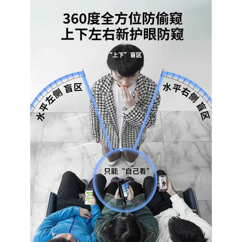 X-Race [ใหม่ 360°การป้องกันความเป็นส่วนตัว] เหมาะสําหรับ Huawei nova12 ฟิล์มโทรศัพท์มือถือสไตล์ใหม่ 