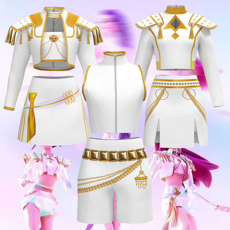 Jiamei Girl Group K-POP Witch Hunter Cosplay Outfit สำหรับ Lumi และ Mirazoi