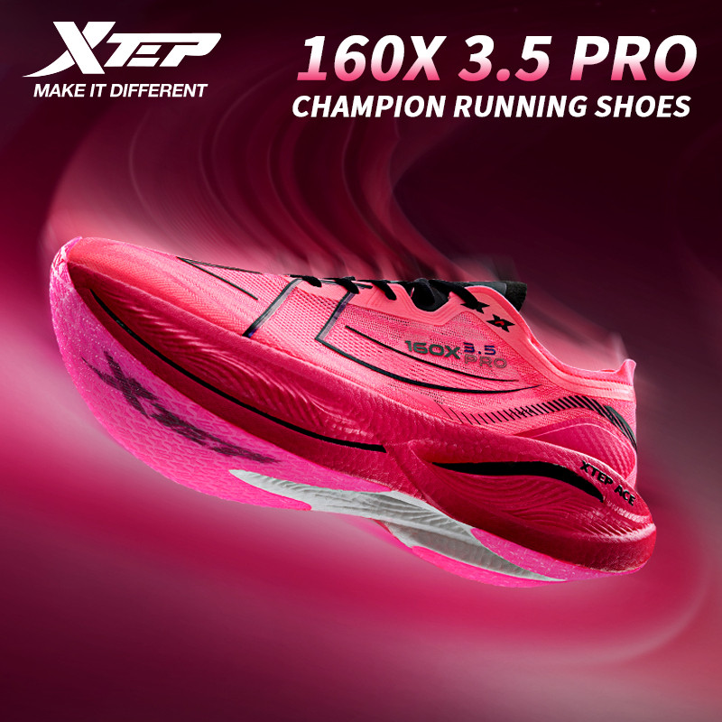 ♞【xtep】160X3.0 Pro+160X3.5 Pro | รองเท้าวิ่งมาราธอน PB รองรับแรงกระแทก สําหรับผู้ชาย YGN