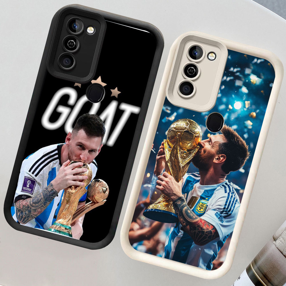CH6 Messi Soft Casing สําหรับ Infinix Smart 10 6 Plus 5 Ram2 Ram3 เคสป้องกัน
