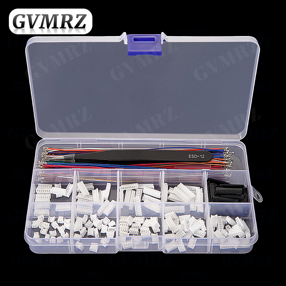 ZH1.5MM เปลือกพลาสติกชุดเชื่อมต่อและ 15 ซม.สายซิลิโคนอ่อนนุ่มลวด 2P 3P 4P 5P 6P 7P 8P 9P 10P ZH 1.5 