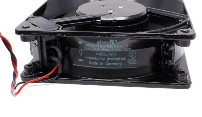 Original EBMPAPST W2G11C-AK43-31 24V 15W 12038 พัดลมแปลงความถี่