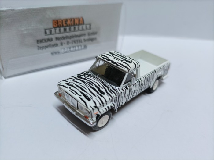 Brekina 1 87 Jeep Gladiator รถกระบะออฟโรดรุ่น Gladiator B Safari Camouflage