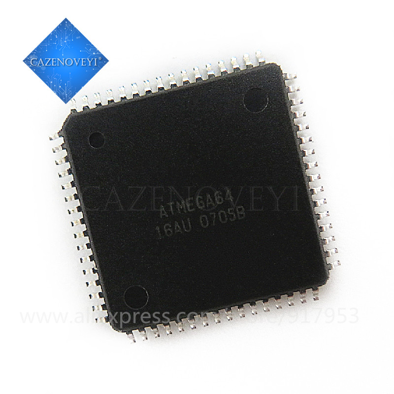 5 ชิ้น ATMEGA64-16AU ATMEGA64 16AU TQFP-64 8BIT 64KB ใหม่และใน