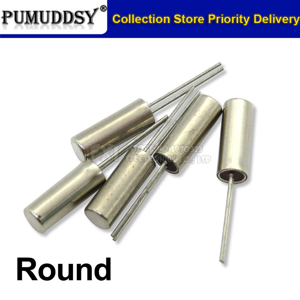 20 ชิ้น 2*6 32.768KHz ข้อผิดพลาด 20ppm 32.768K 12.5pF กระบอกควอตซ์ resonator ใหม่