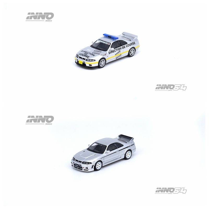INNO 1: 64 Nissan SKYLINE GTR R33 NISMO 400R โมเดลรถอัลลอย สเกลเล็ก